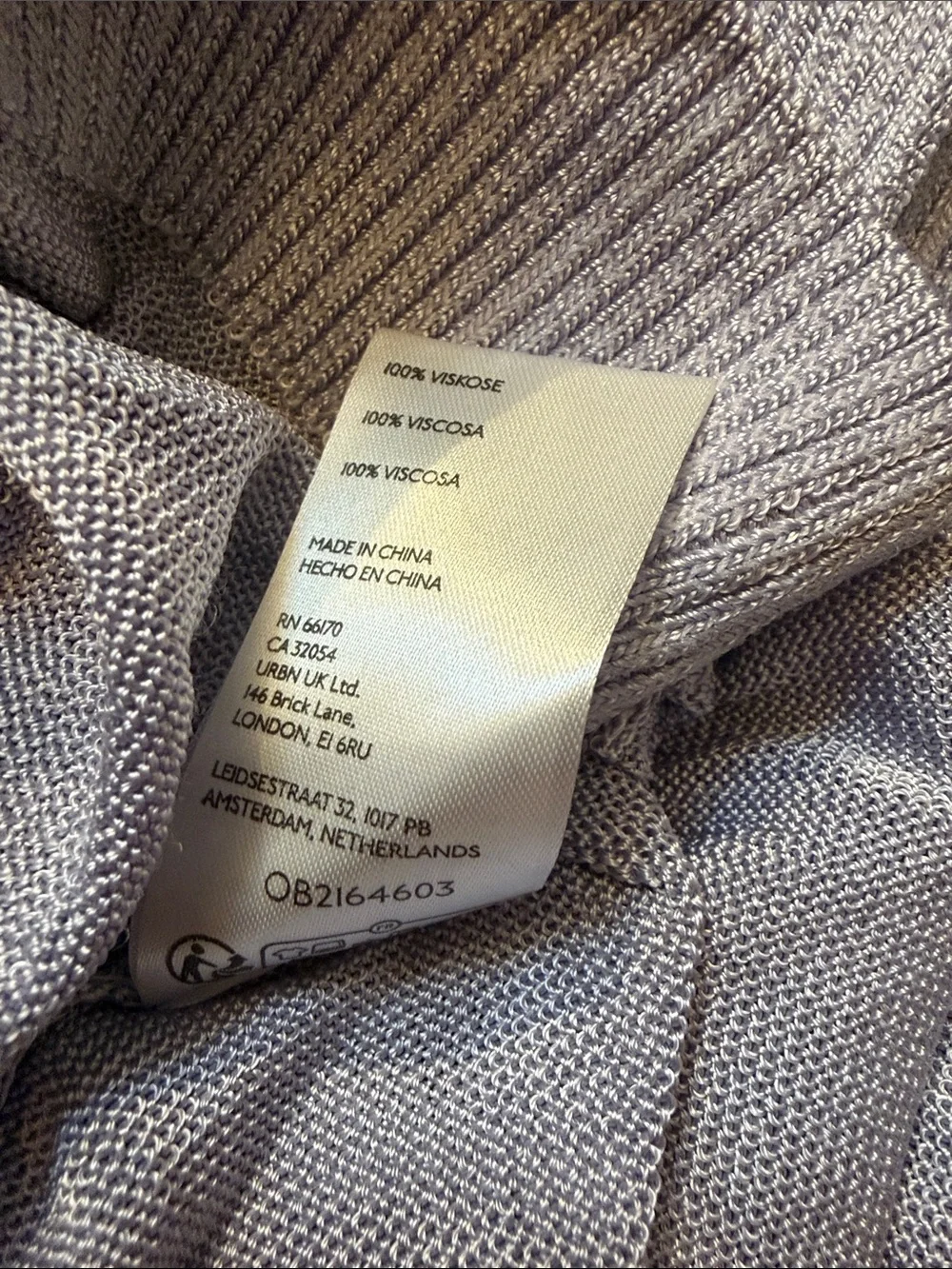 Free People Veronica Long Sleeve Viscose Dusty Lavender Wrap V-Neck Sweater Smal